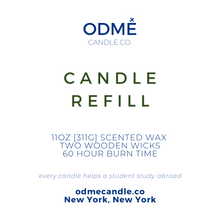 Load image into Gallery viewer, ODMÉ Candle Refill - ODMÉ Candle Co.
