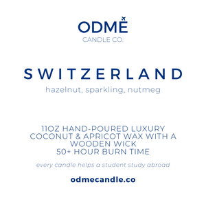 Switzerland - ODMÉ Candle Co.
