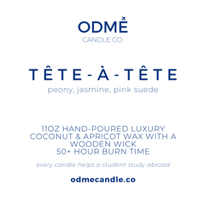 Tête-à-tête + *Limited Edition Tête-à-tête Bundle* - ODMÉ Candle Co.