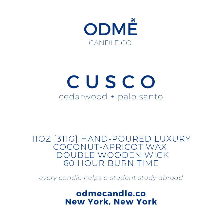 Cusco - ODMÉ Candle Co.