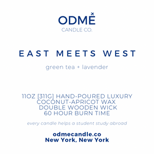 East Meets West - ODMÉ Candle Co.