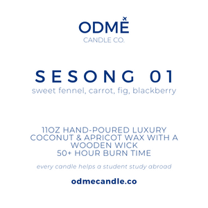 Sesong 01 - ODMÉ Candle Co.